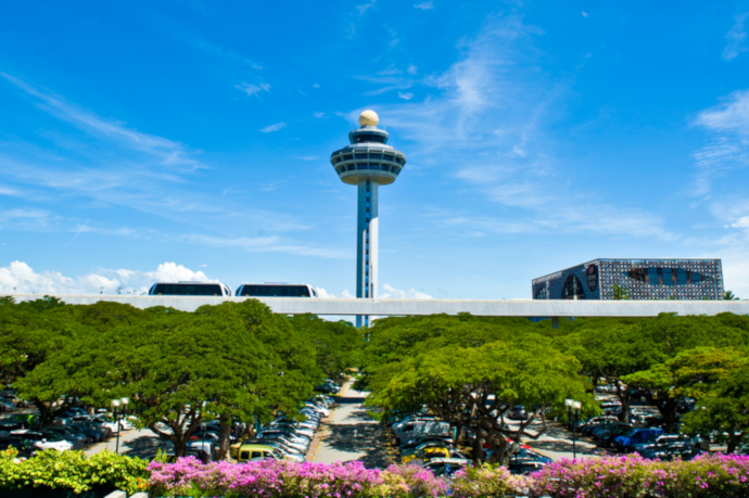 Singapore Changi Airport (SIN) serves Singapore and is one of the busiest airports in the world.